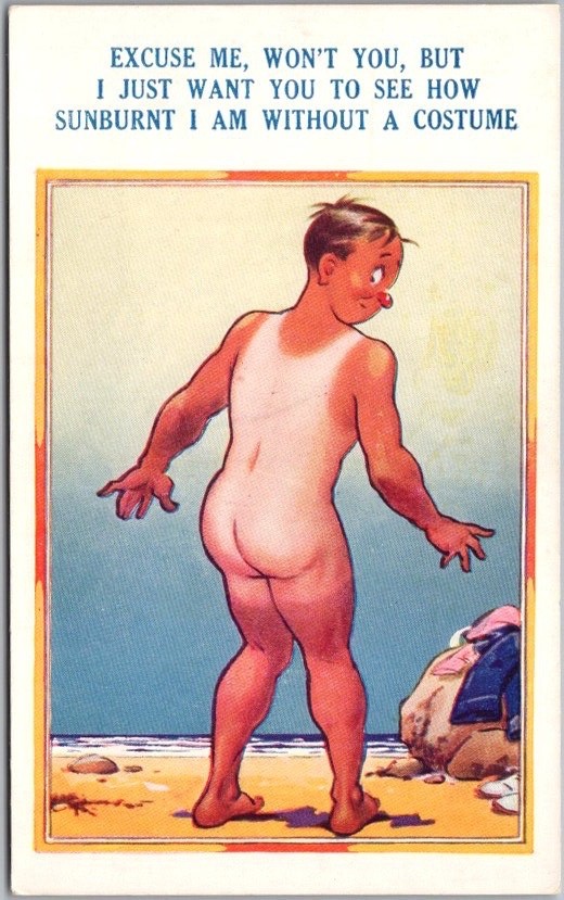 Vintage BAMFORTH Comic Postcard 