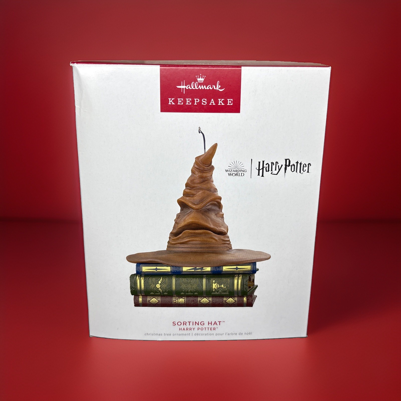 2021 Hallmark Harry Potter Sorting Hat Magic Sound & Motion Ornament New In Box