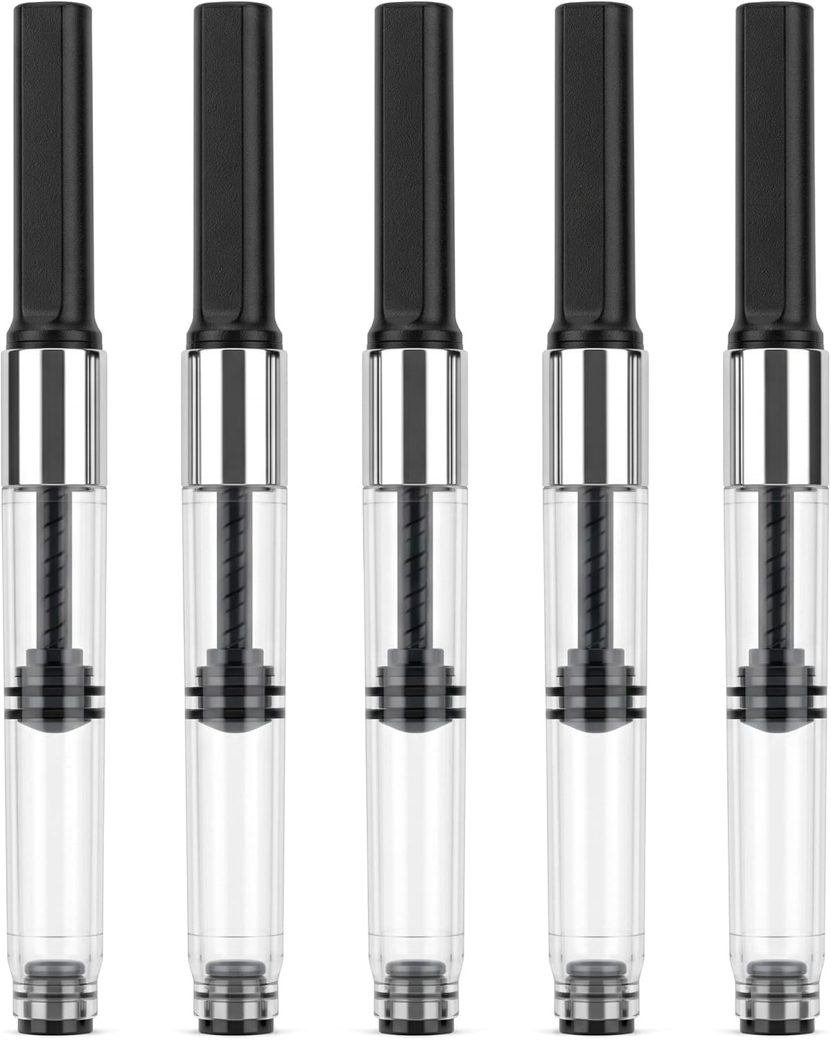 5Pcs Fountain Pen Ink Converter Universal Cartridges for Pens International