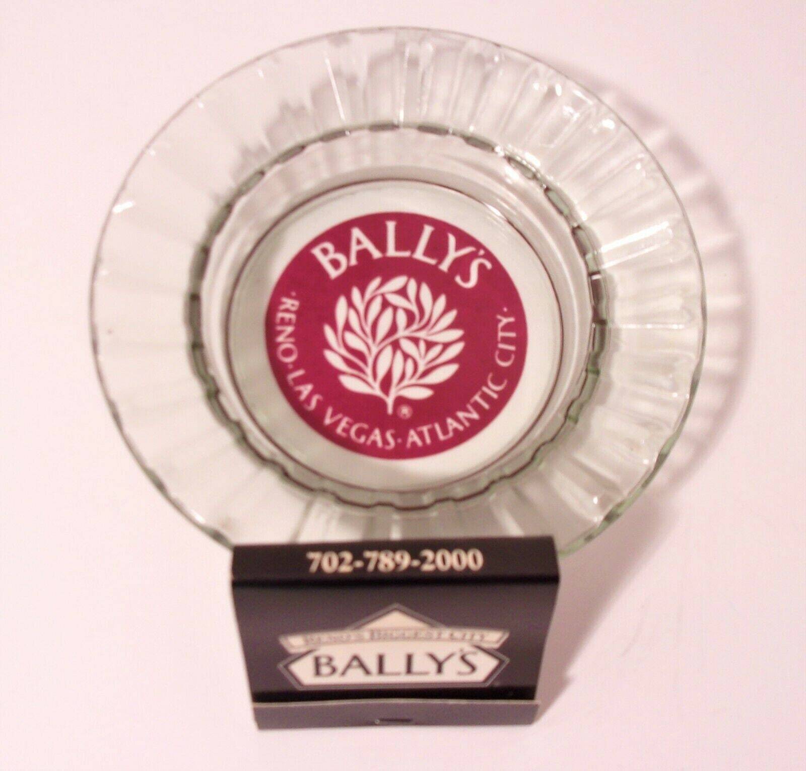 Vintage bally's hotel casino advertising ashtray matchbook trinket ring dish l78