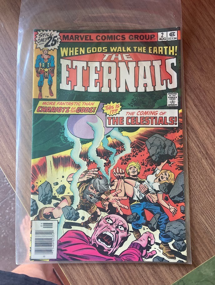 The Eternals-When Gods Walk the Earth- #2-Silver age comic