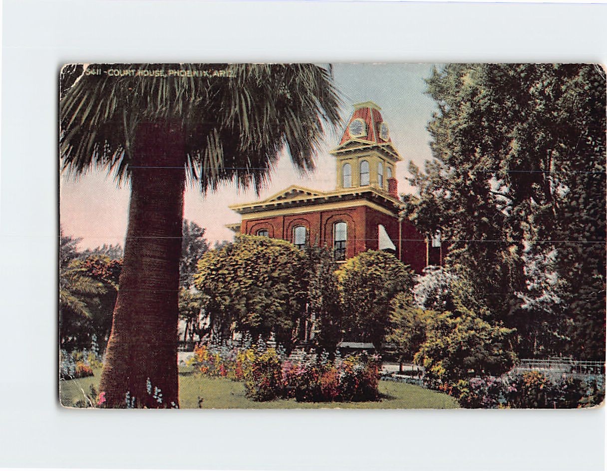 Postcard Court House Phoenix Arizona USA