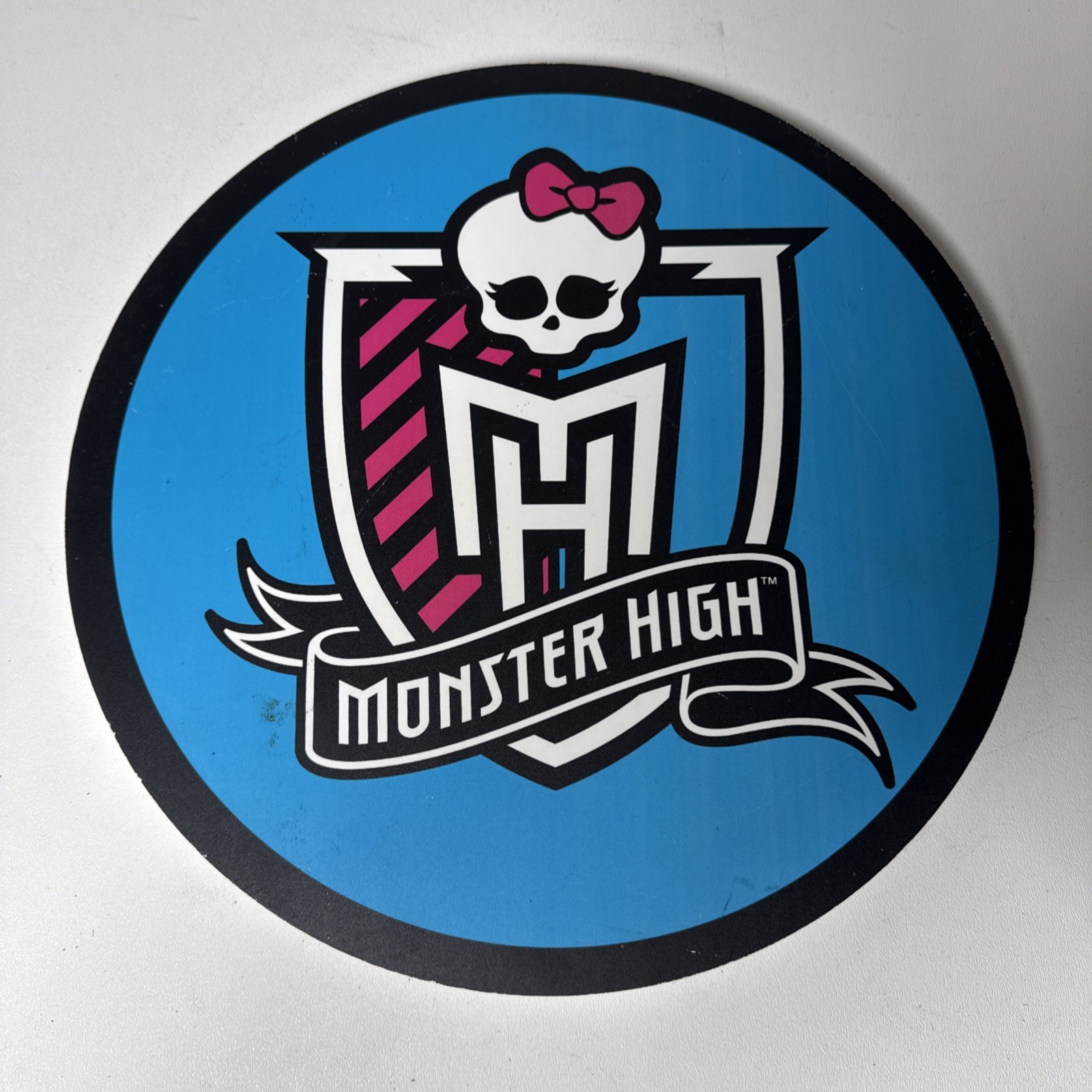 Rare 15” Monster High Doll/ Klutz 100% Certified Double Sided Store Display Sign