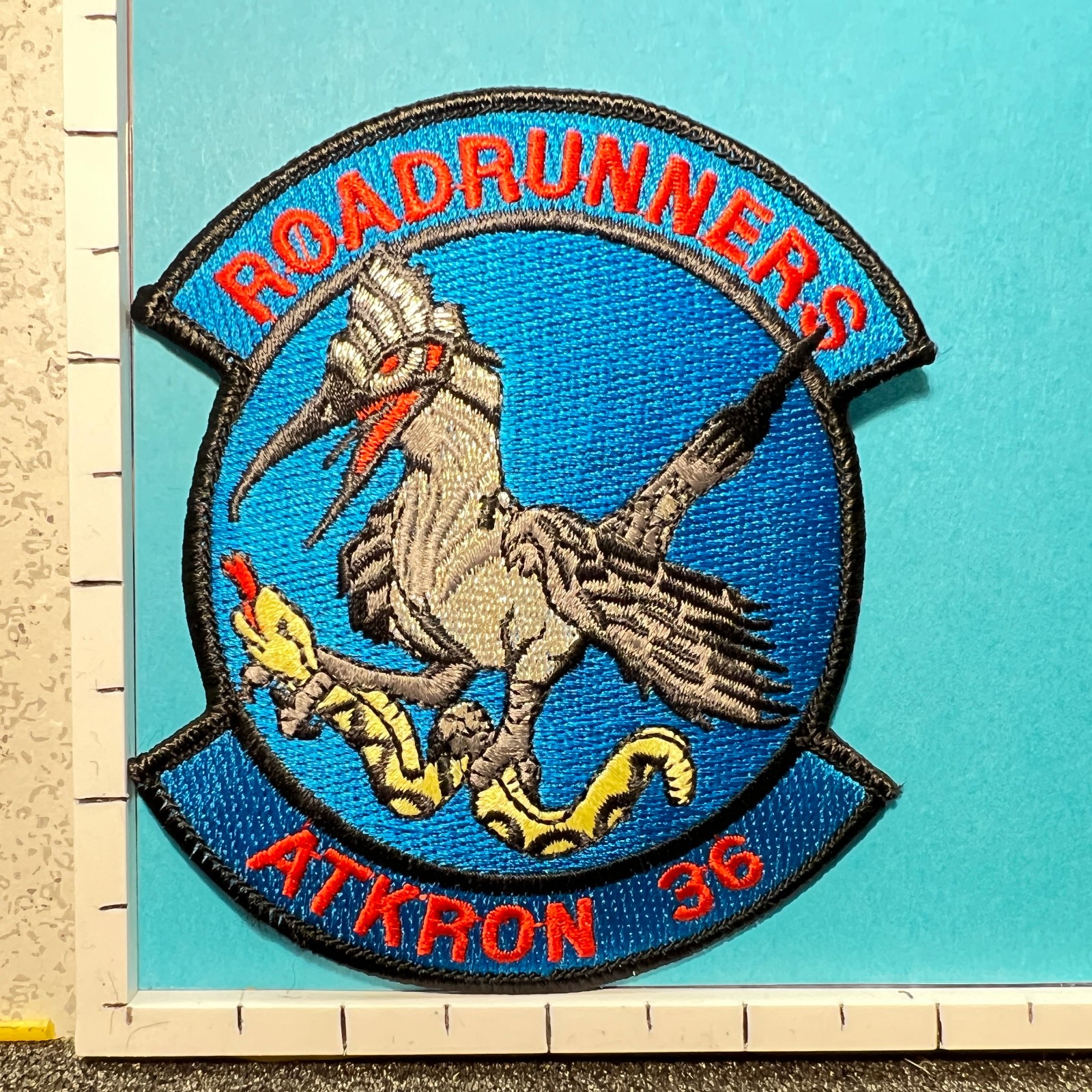 ATKRON 36 (Attack Squadron 36 or VA-36 Roadrunners) U.S. Navy attack squadron