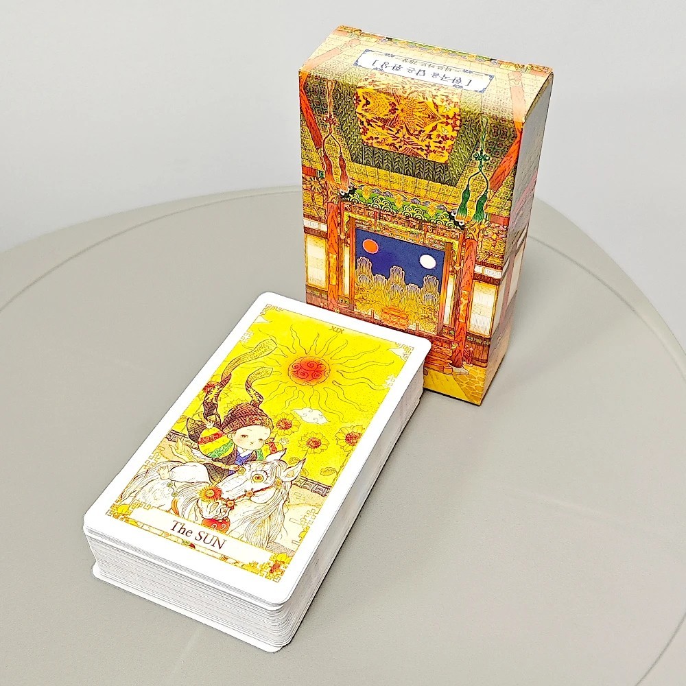 Korean Fantasy Tarot Deck 78 Cards Folk Tale Art Divination Oracle Reading Engli