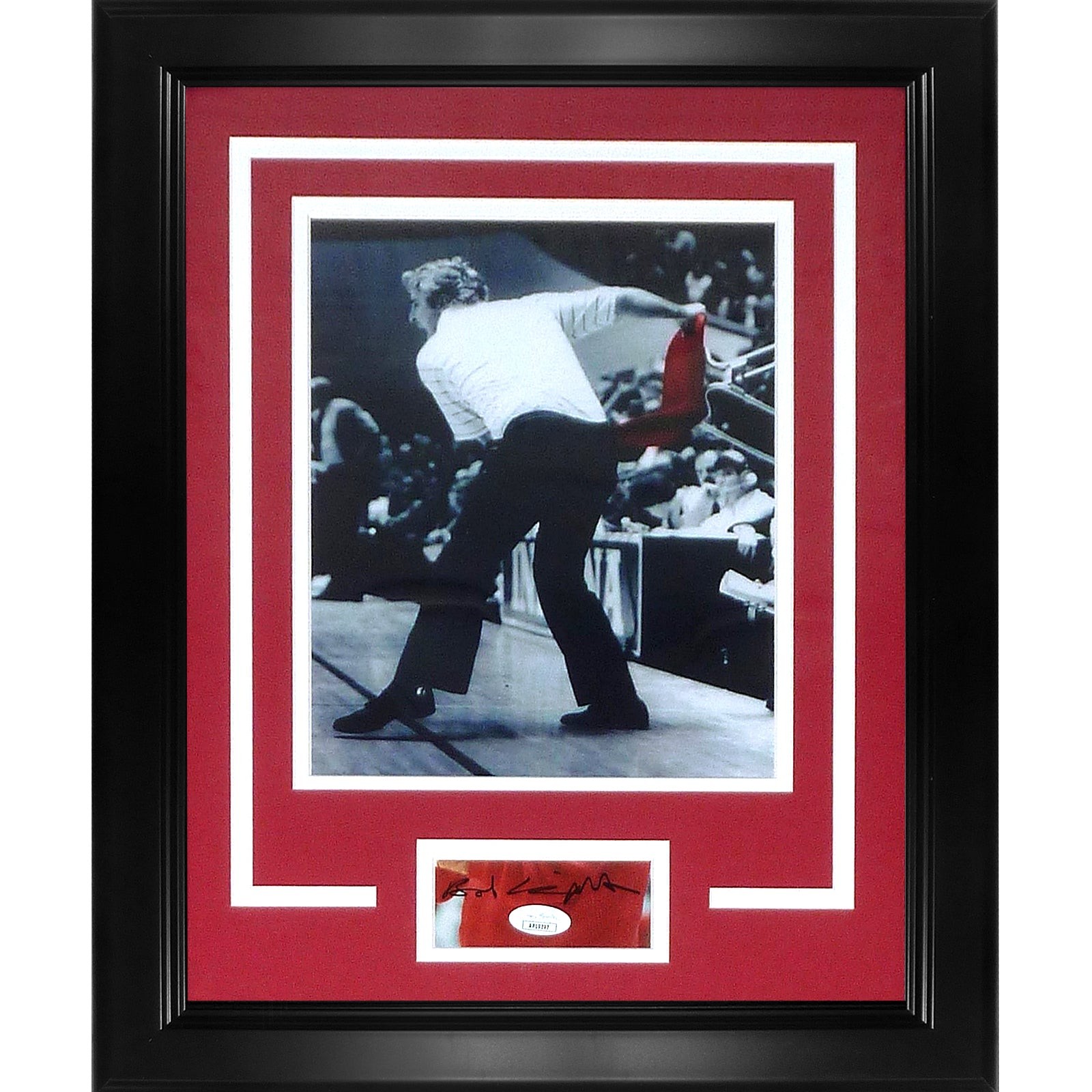 Bobby Knight Autographed Indiana Hoosiers (Throwing Chair) \