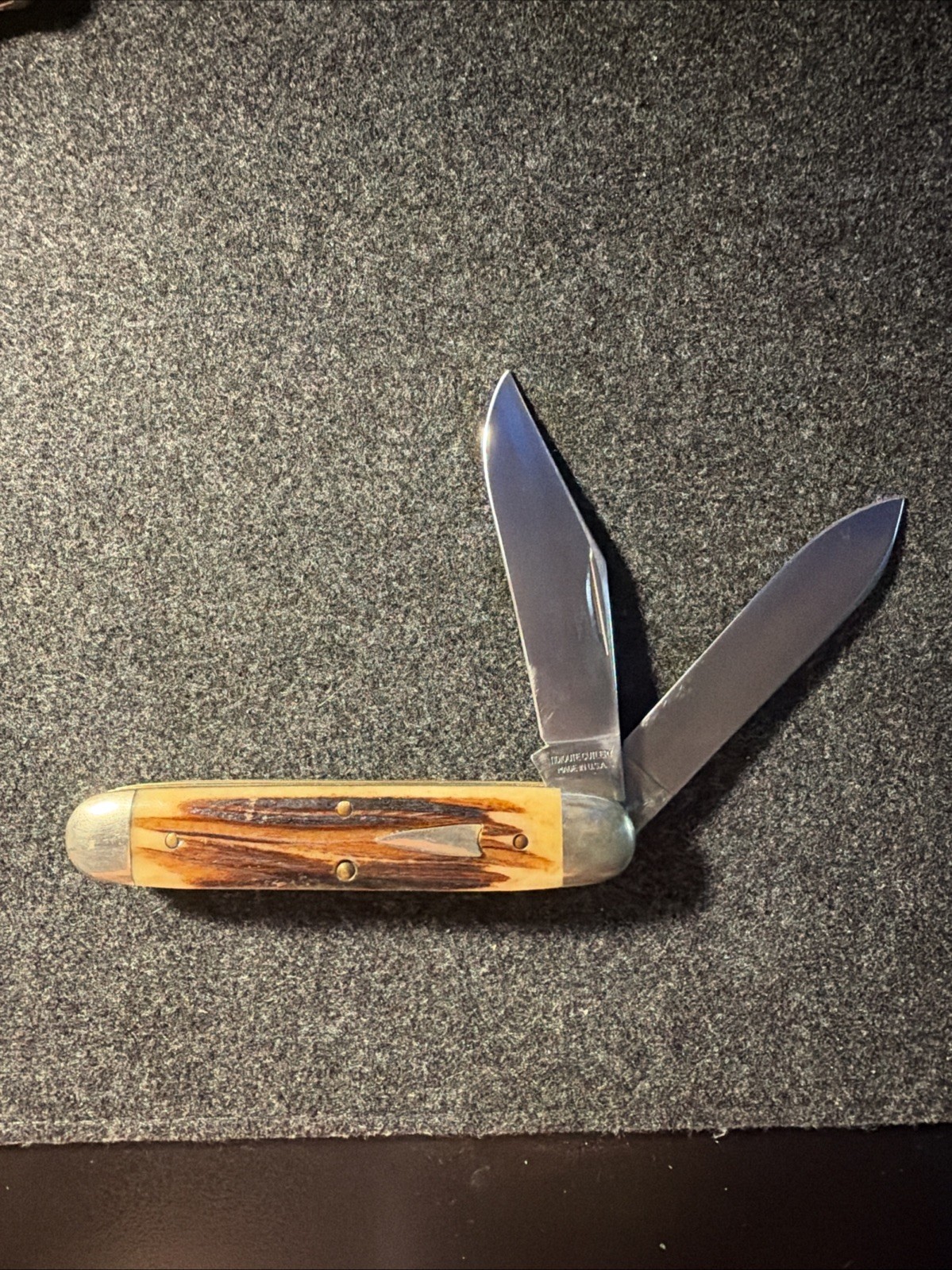 Great Eastern Cutlery GEC #54 Cougar Clawed Bone Stockpen Knife