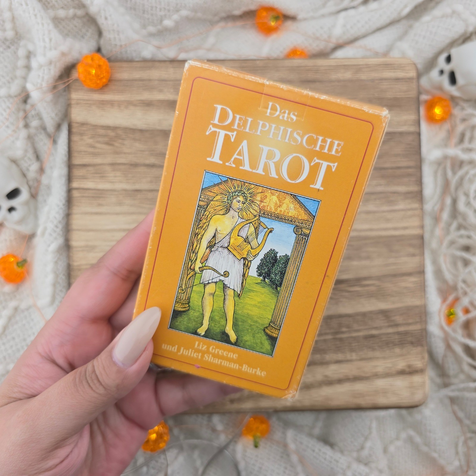 Das Delphische Tarot Cards 78 Card Complete Deck 1986 Vintage Liz Greene
