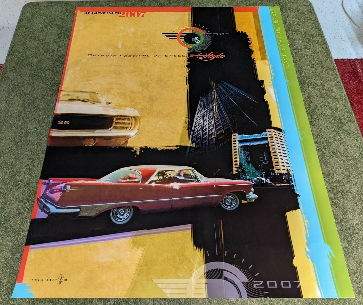 Detroit Festival of Speed Style 2007 Poster