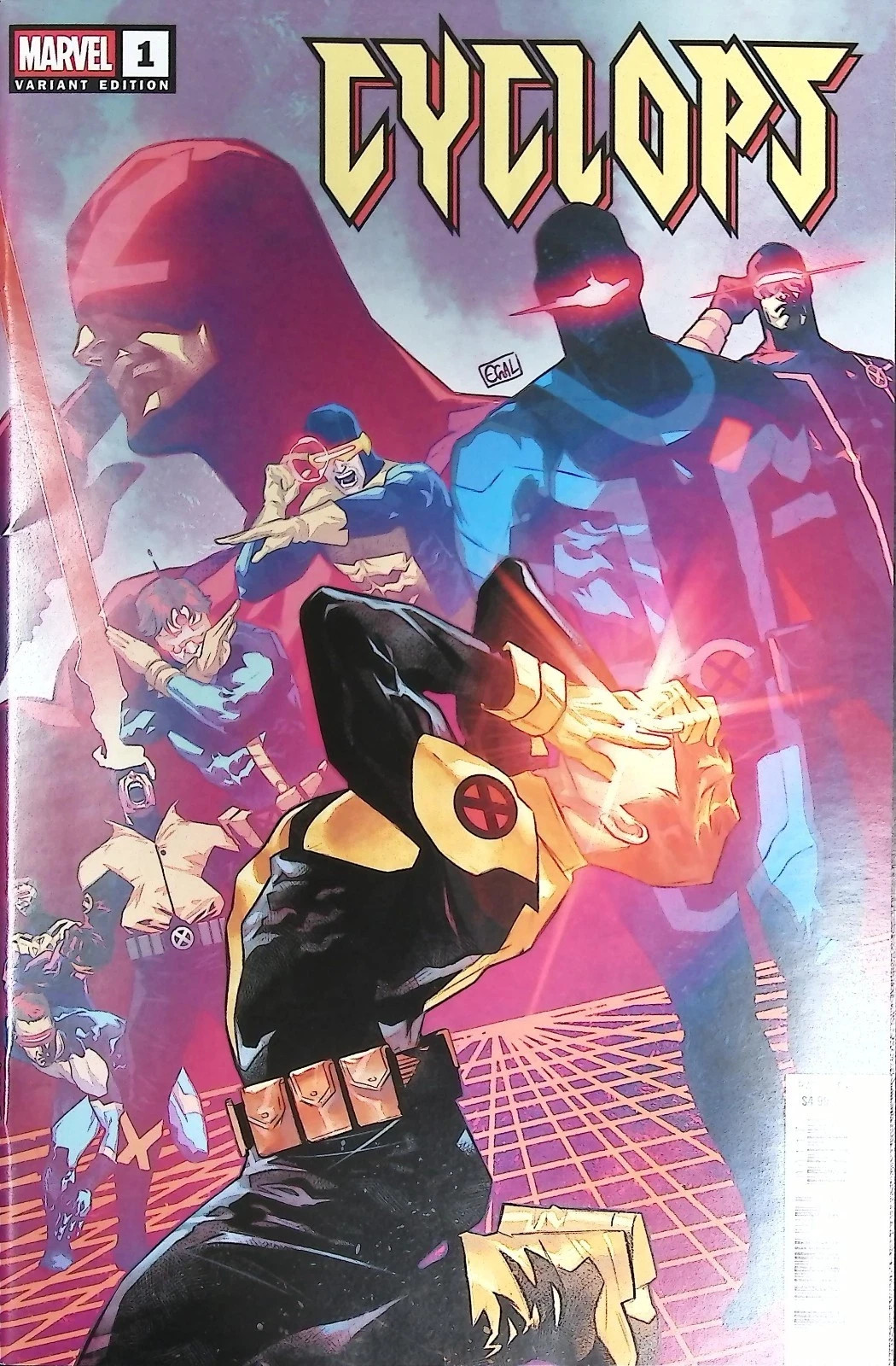 CYCLOPS #1 EDWIN GALMON 1:25 RATIO VARIANT MARVEL COMICS NM