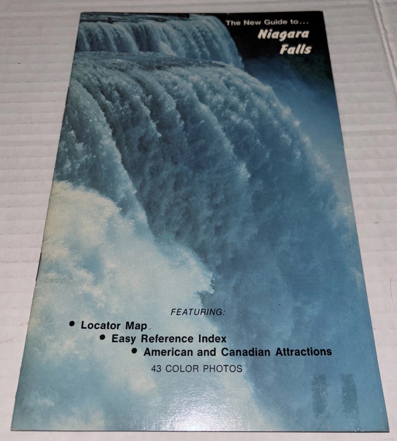 Vintage The New Guide To Niagara Falls Booklet 33pgs 1977