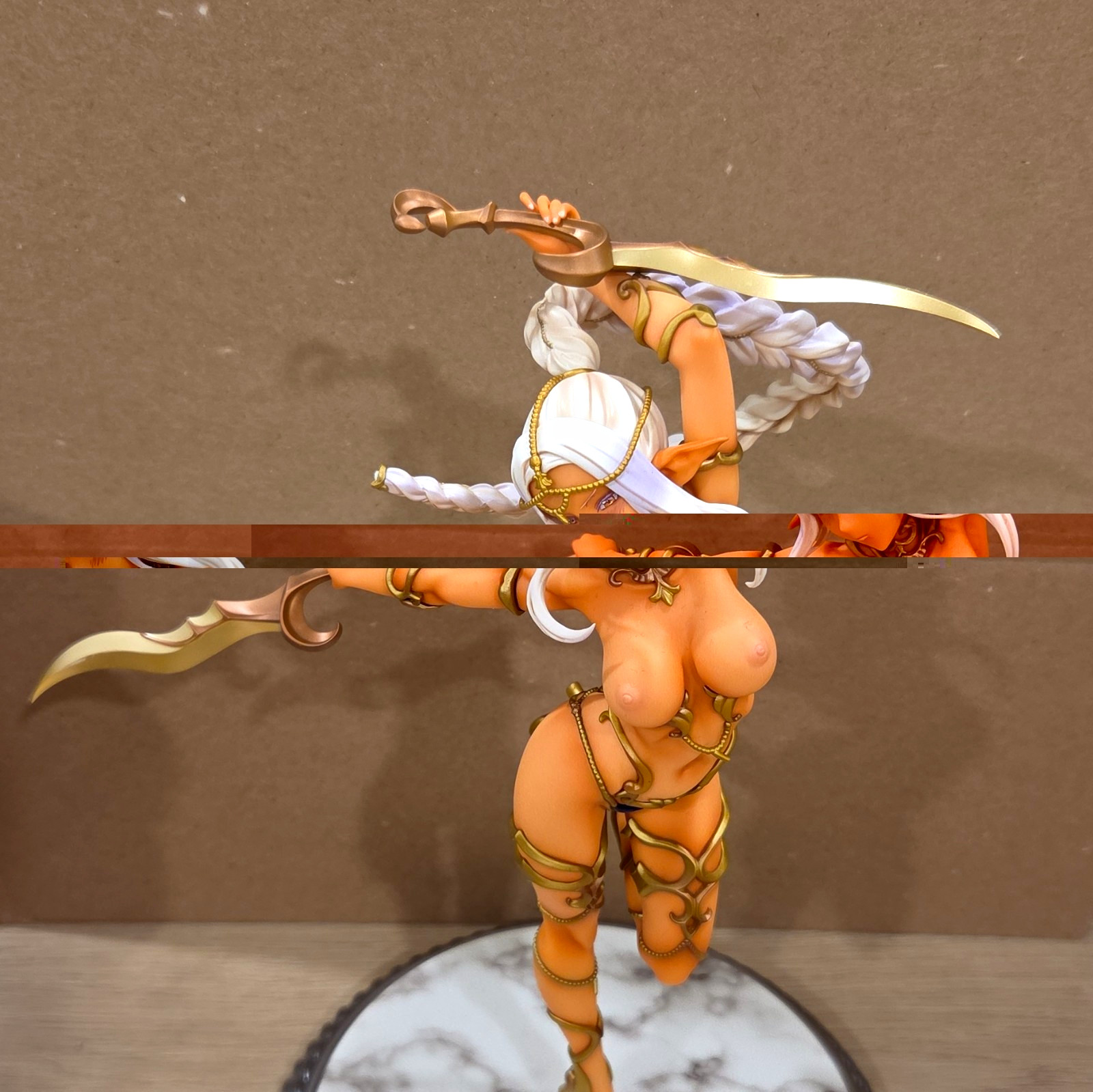 Vertex Dark Elf Village 1st Villager Natigal 1/6 Figure - NO BOX / DAMAGED