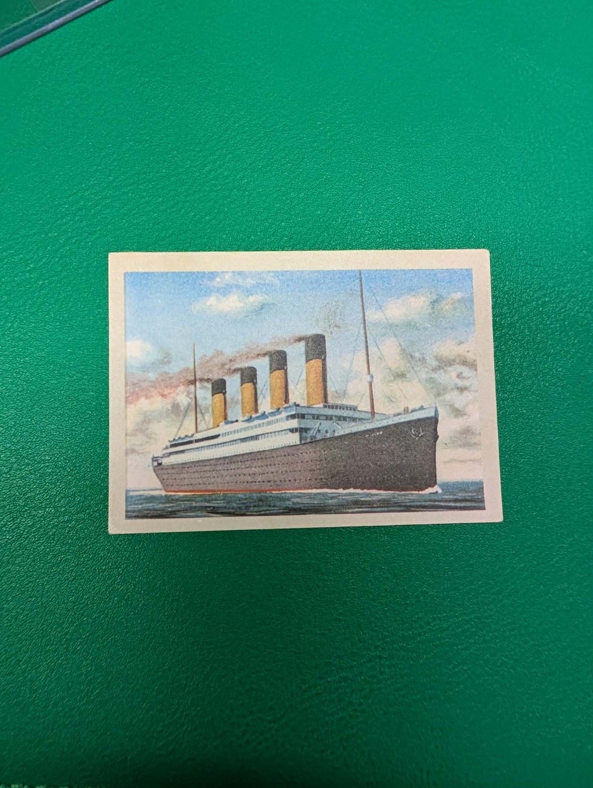 1966 Jacques Belgium the Titanic card # 619