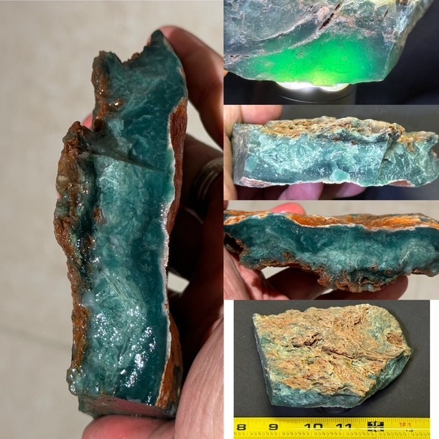 LAST ONE : RARE GEM SILICA FROM ARIZONA