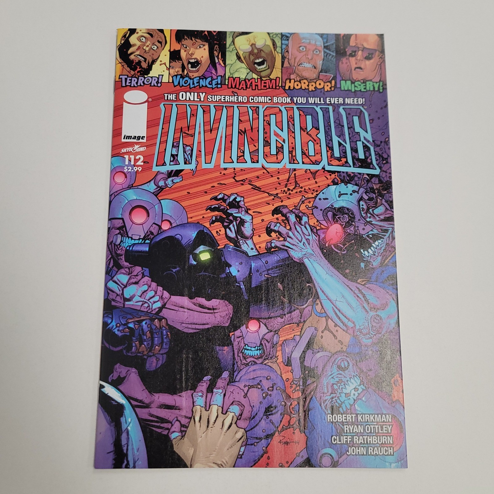 Invincible #112 Image Comics Skybound Robert Kirkman Ryan Ottley (2014)