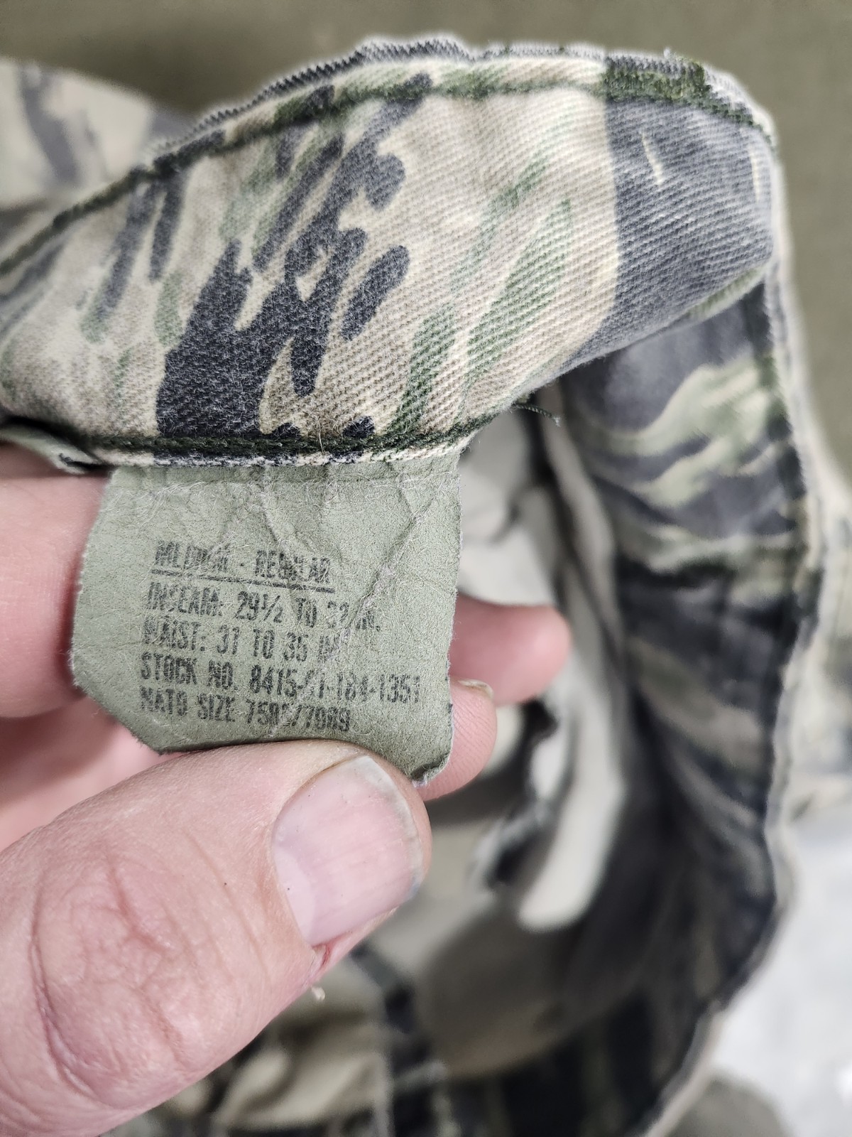 US VIETNAM WAR GREEN BERET REPO PANTS