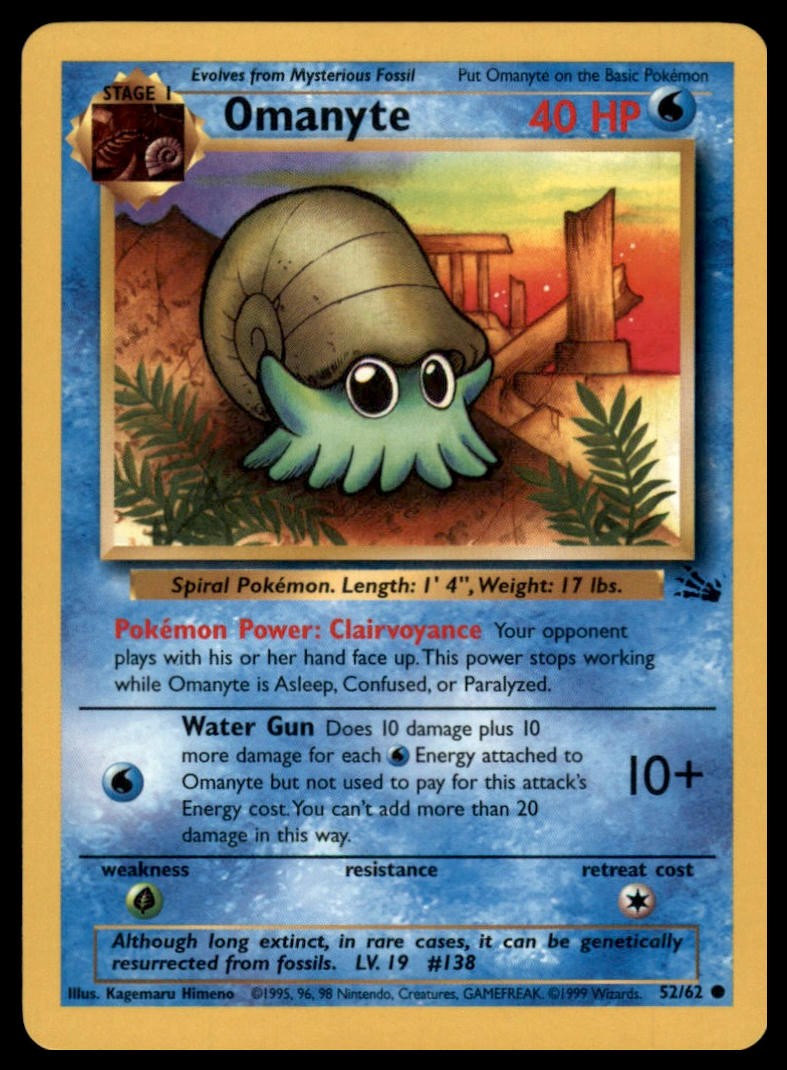Fossil #52/62 Omanyte