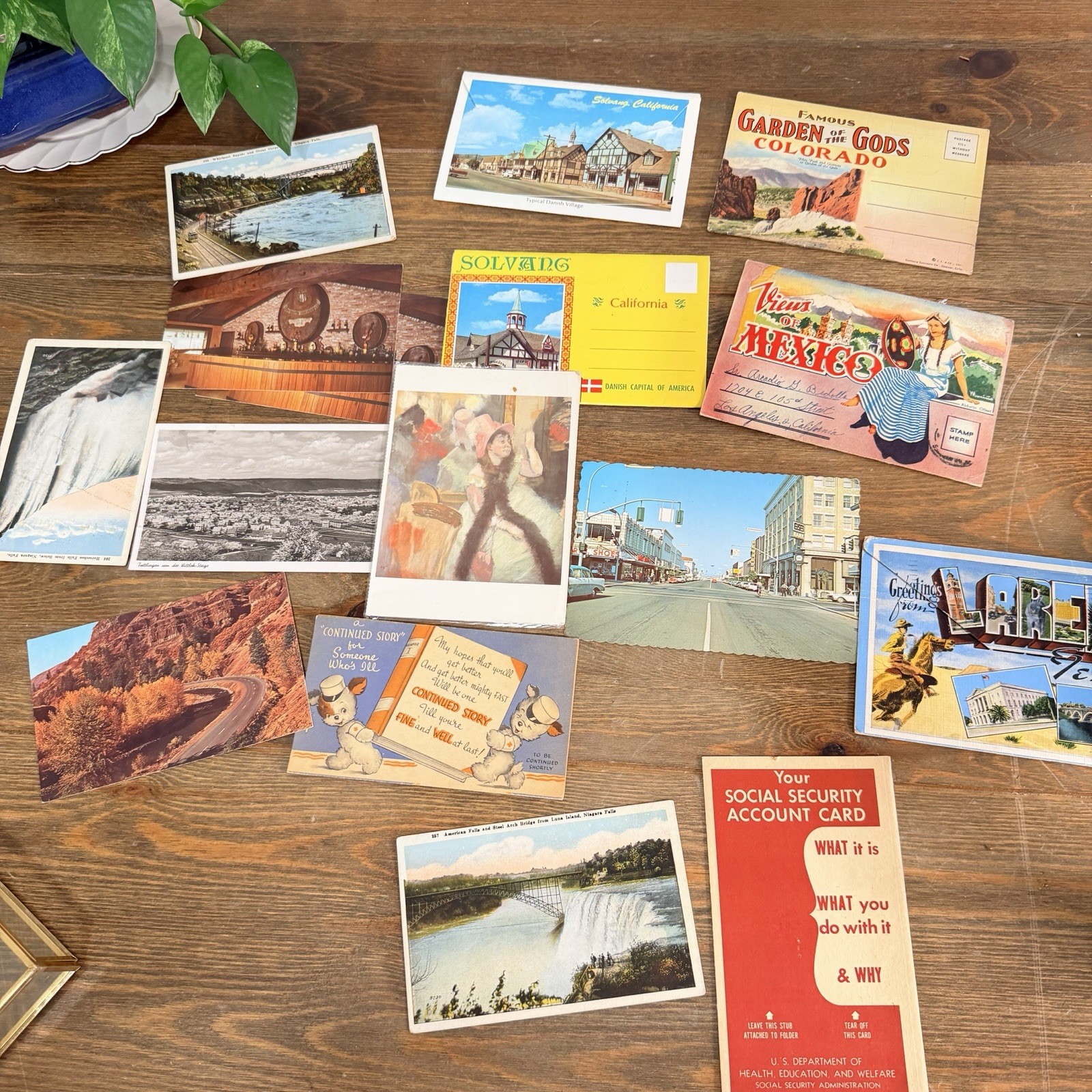 Lot Of Miscellaneous Vintage Postcards