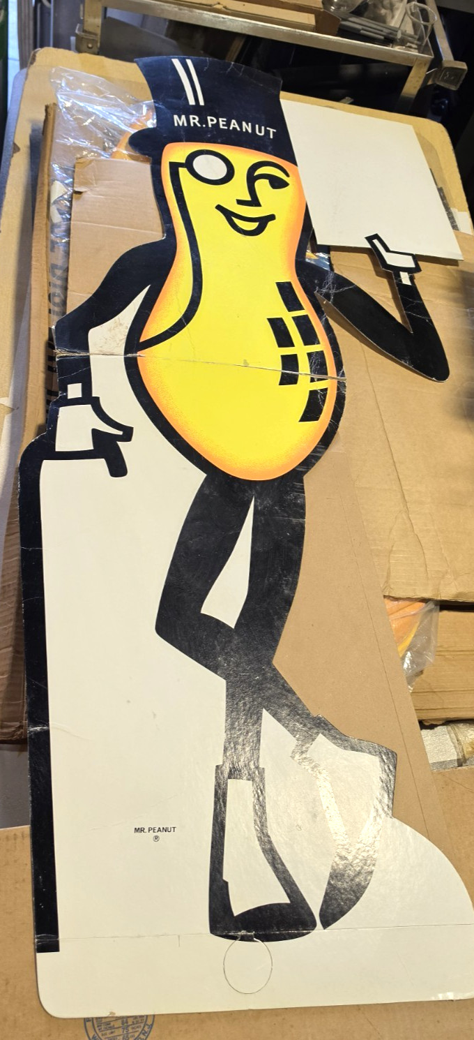 Vintage 80s-90s Planters Mr Peanut 50\