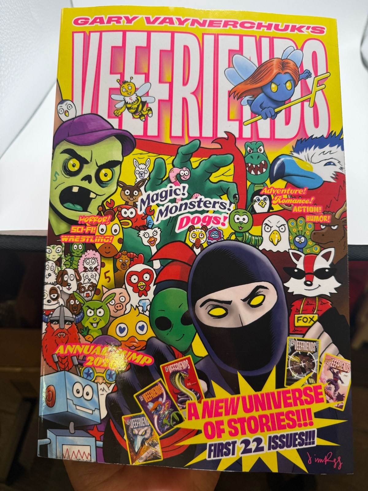 VeeFriends Annual Jump 2026 New York Comic Con Gary Vaynerchuk TPB Issues 1-22
