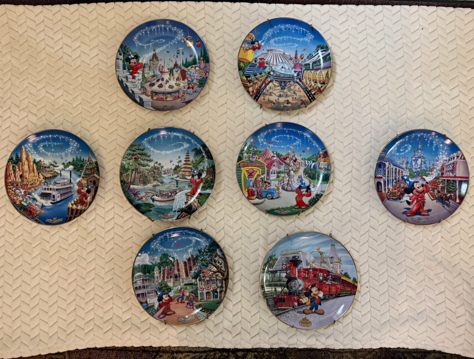 Walt Disney World 25th Anniversary The Bradford Exchange Collector Plates - 8