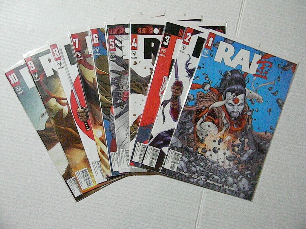1 RAI 1-10 COMPLETE SERIES Valiant Comics 2019-2020 + BONUS 2 3 4 5 6 7 8 9