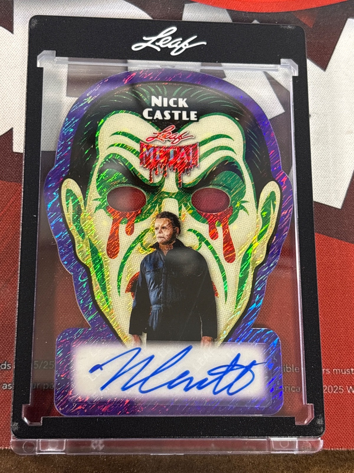 Nick Castle 2026 Leaf Pop Halloween Auto 4/5 Nick Castle 2026 Leaf Pop Halloween Auto 4/5