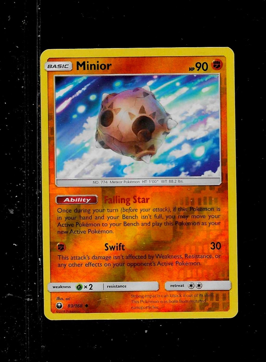 Minior - # 83/168 - 90HP - Basic - Reverse Holo - 2018 - NM