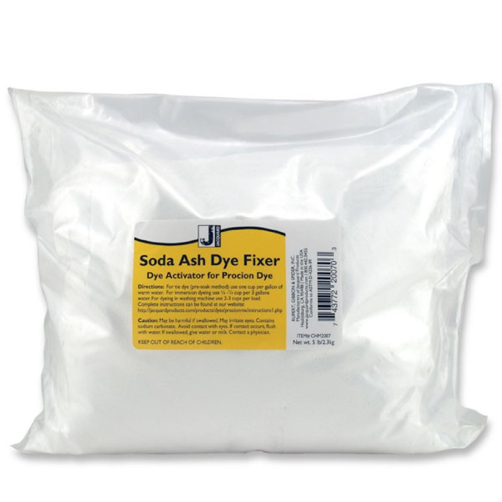 Soda Ash Dye Fixer 1 Pound Bag Tie Dye Fabric Color Setting Agent Craft Powder