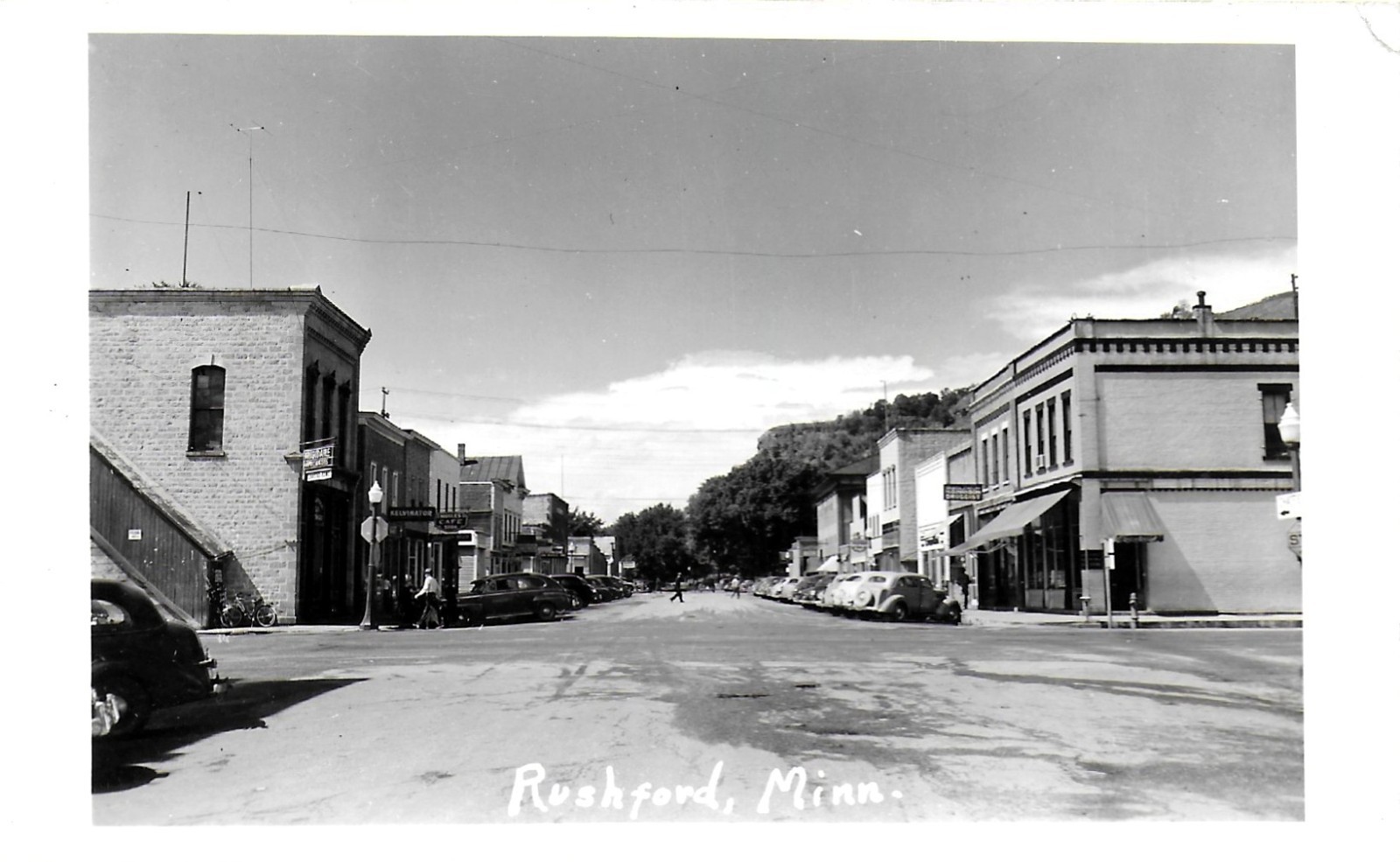 RUSHFORD MINNESOTA STREET RPPC - Between HART & BRATSBERG