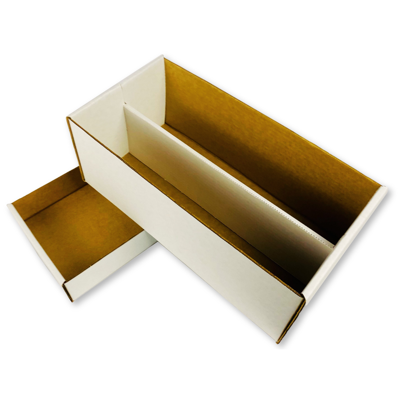 15-Pk • Max Pro Graded Card 2-Row Shoe Storage Box Made in USA