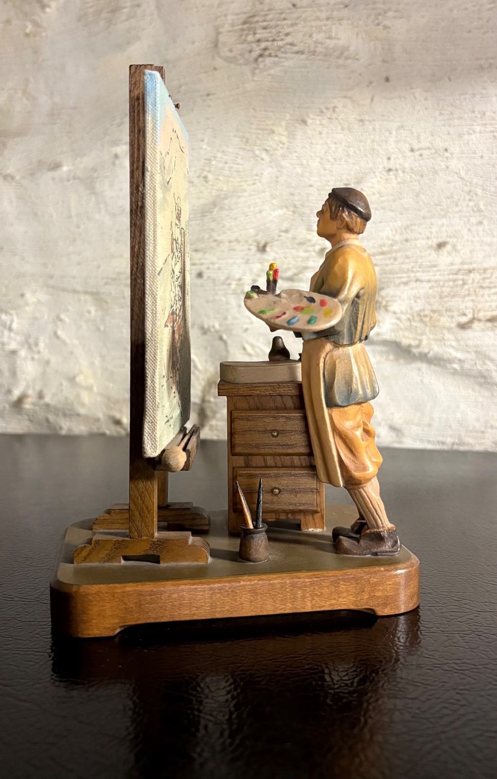 Vintage ANRI Italy wood carving 