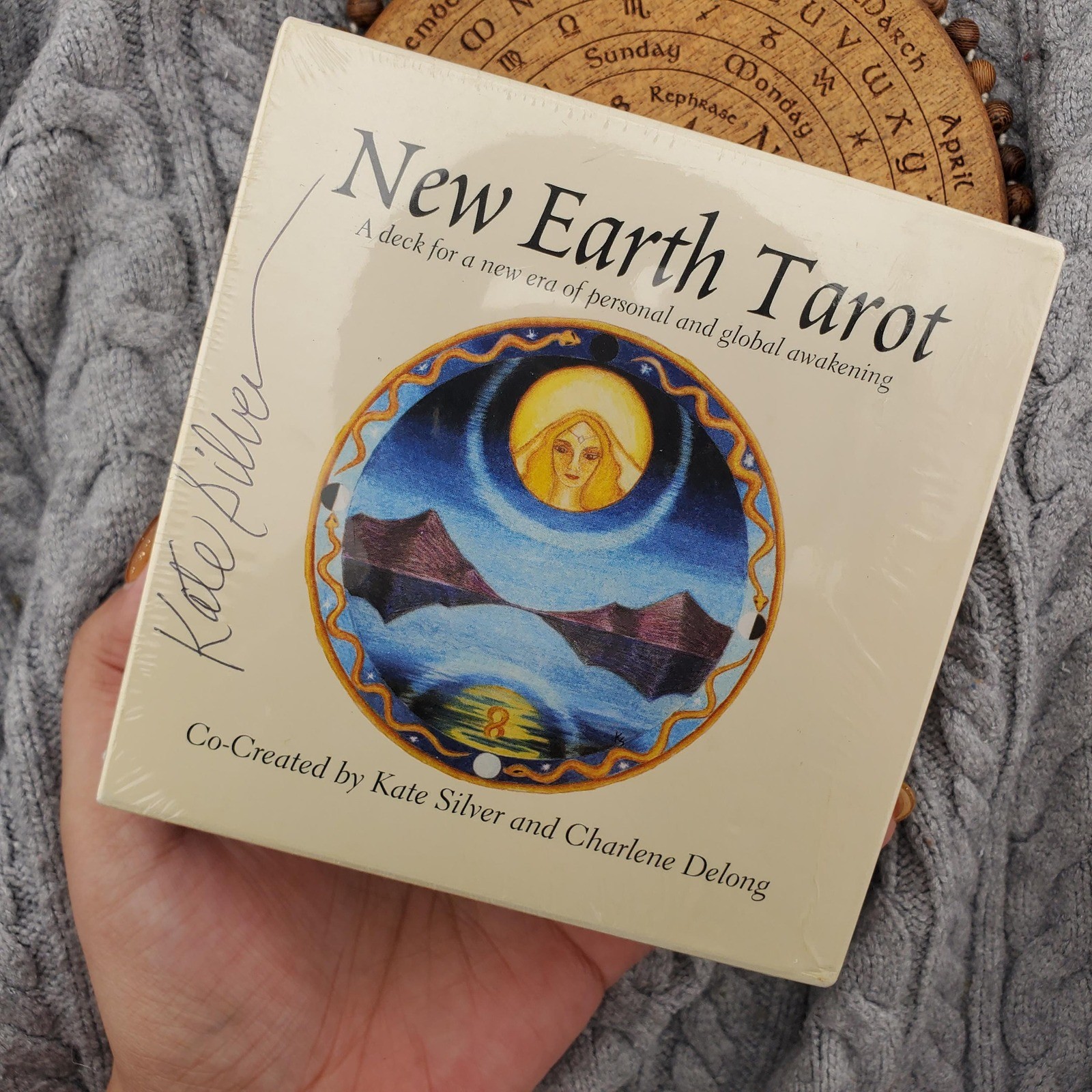 New Earth Tarot Cards 78 Card Complete Deck First Edition 2012 Kate Silver