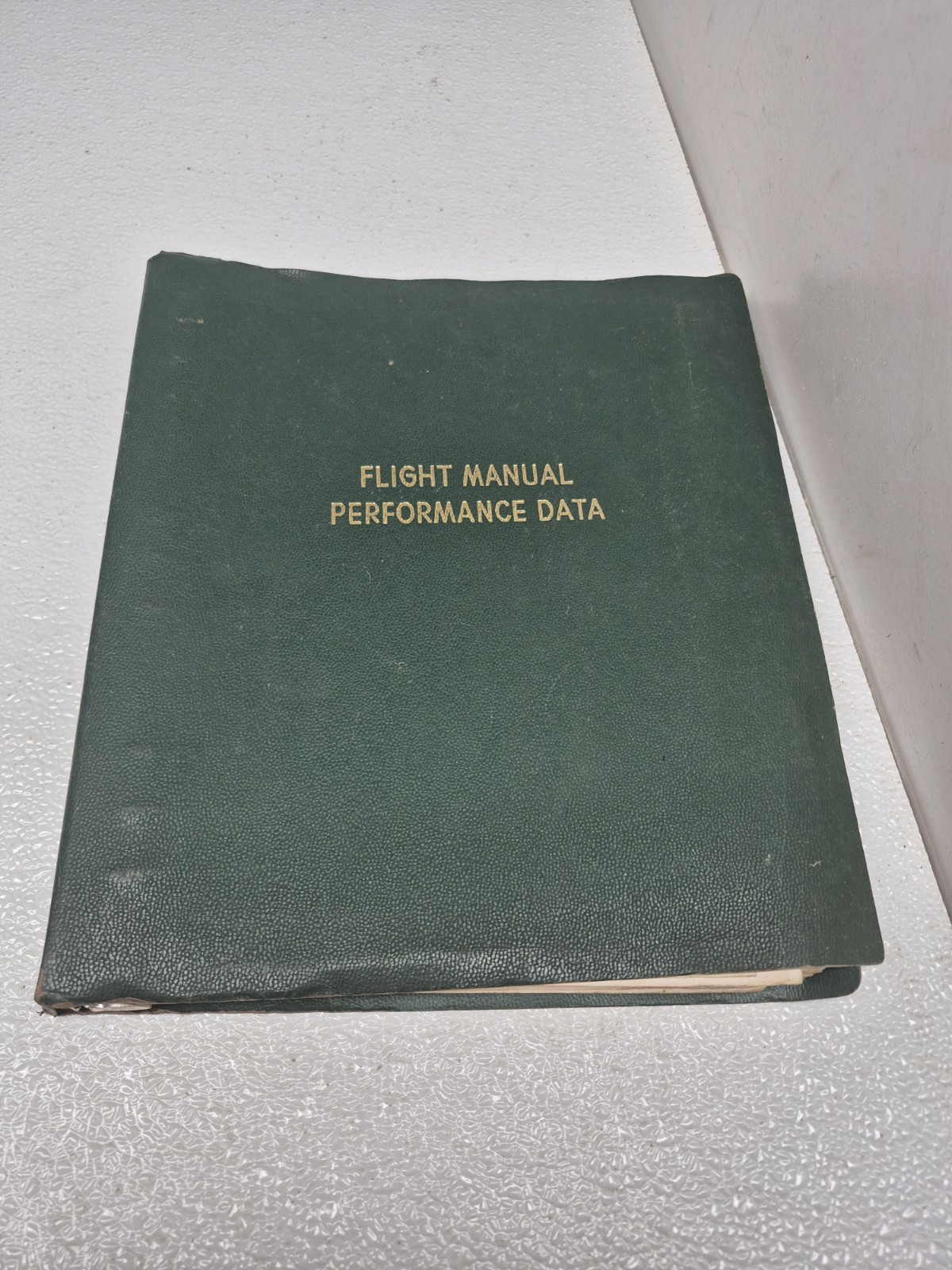 Vintage 1961 US Air Force B-52H Stratofortress Flight Manual Appendix