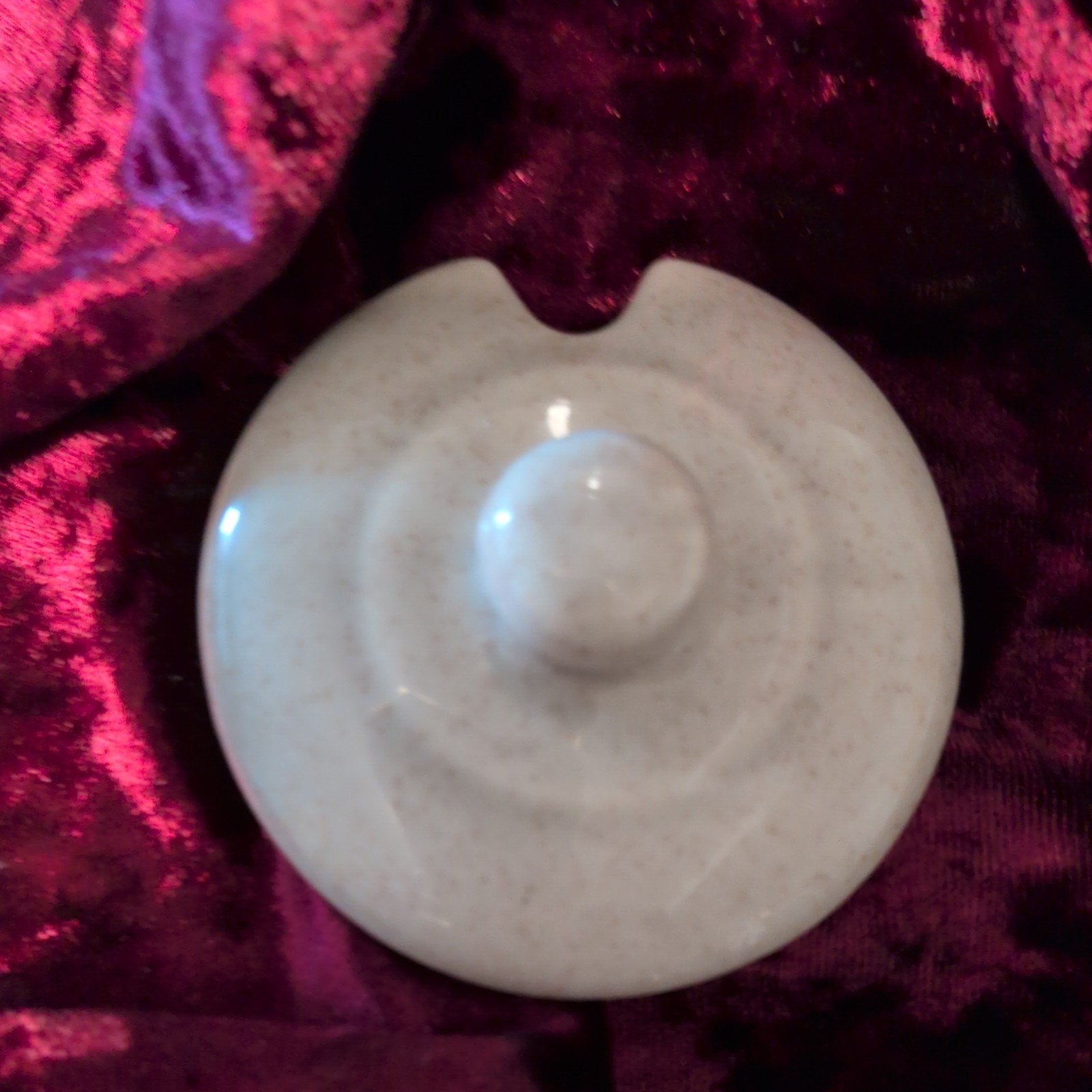 Vintage Stoneware Preserves Jar with Lid