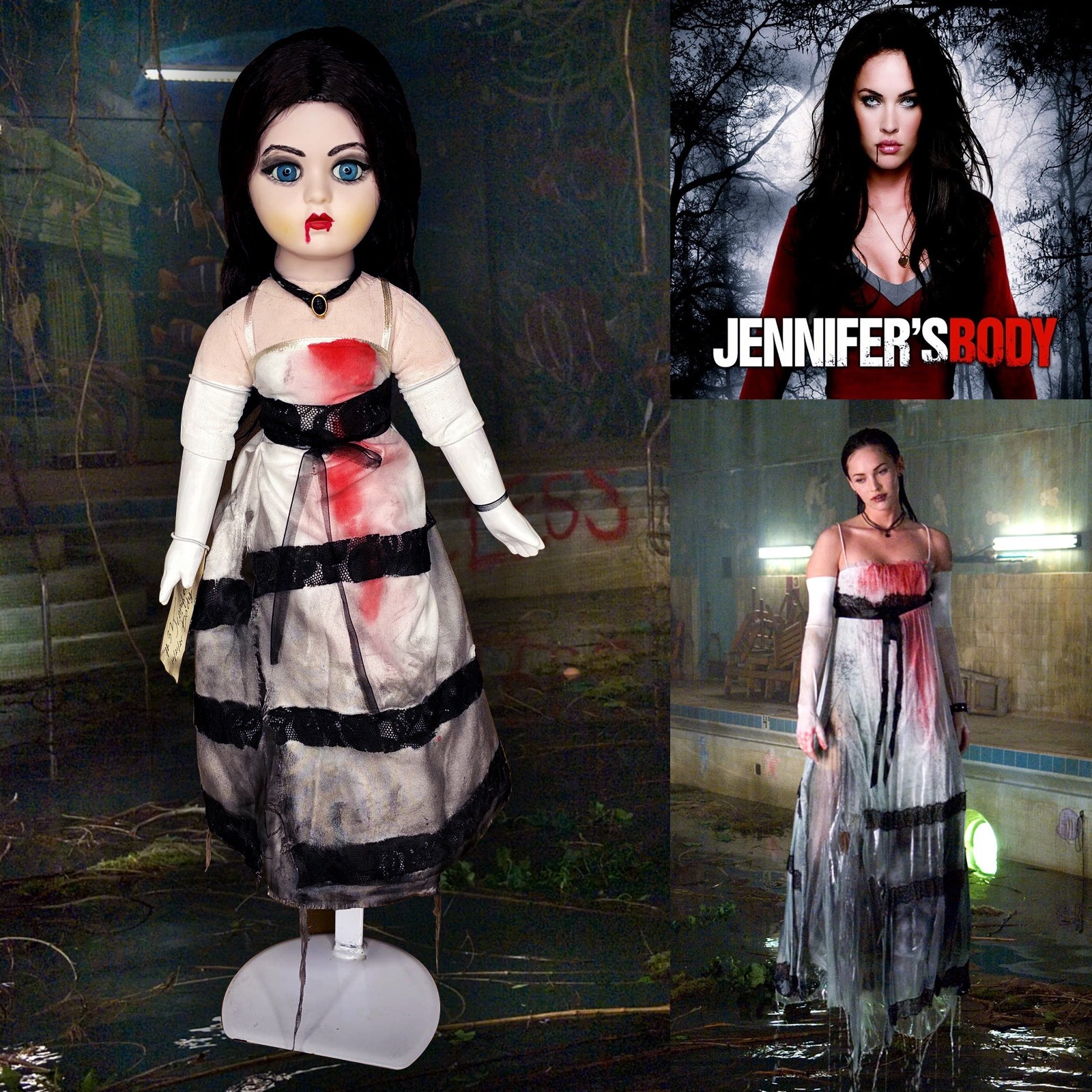 Jennifer’s Body Horror Doll Megan Fox OOAK Erika's Emporium #37 Handmade Art 18