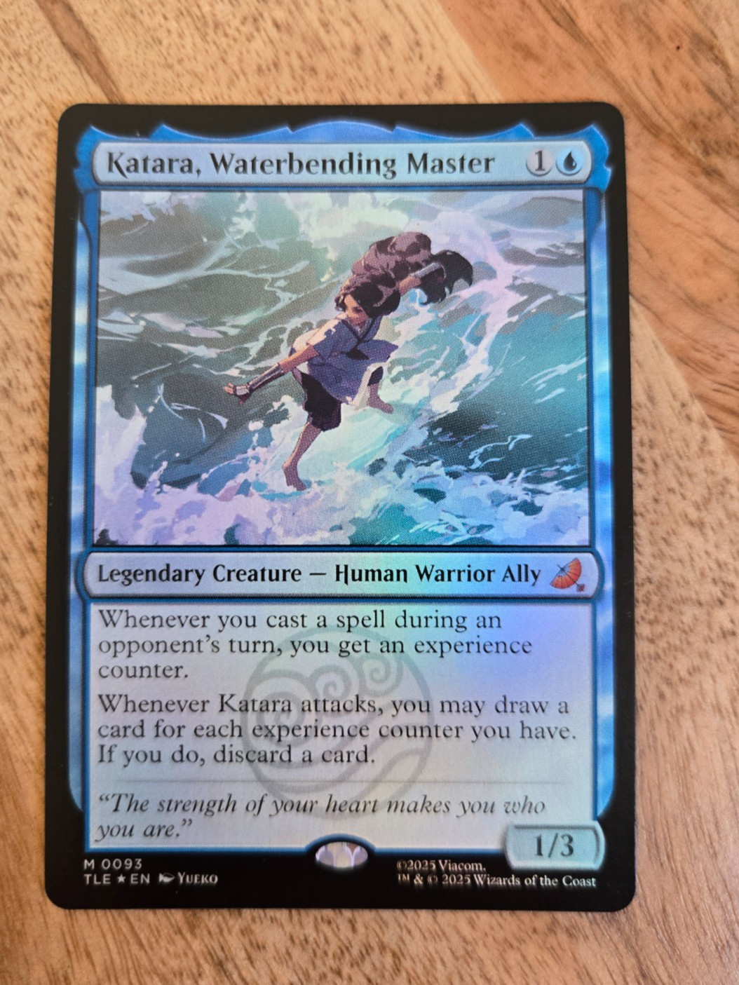 Katara Waterbending Master Regular Mythic - MTG Avatar The Last Airbender - NM