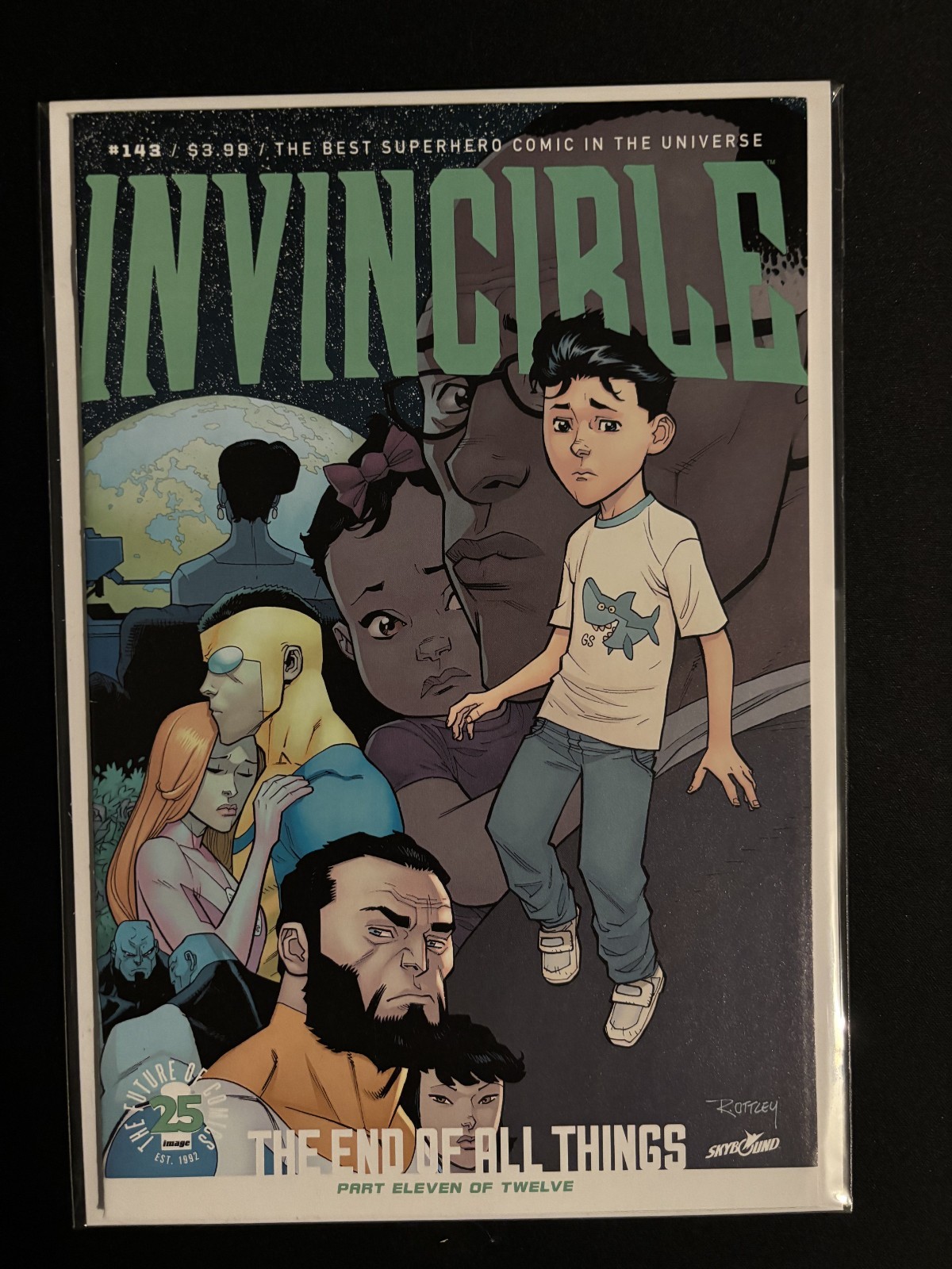 Invincible #143 1st Print Kirkman Ottley Image 2017
