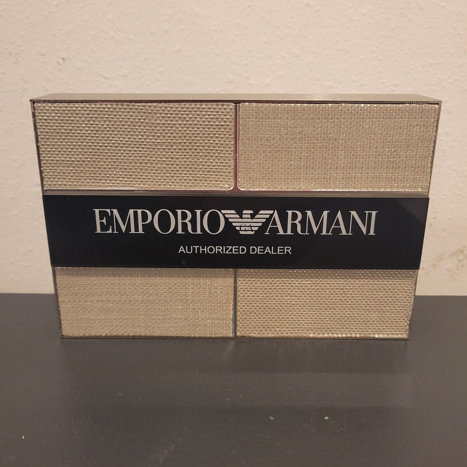 Emporio Armani  Display Sign Paper Weight / Eyeglasses / Accessories / Optical