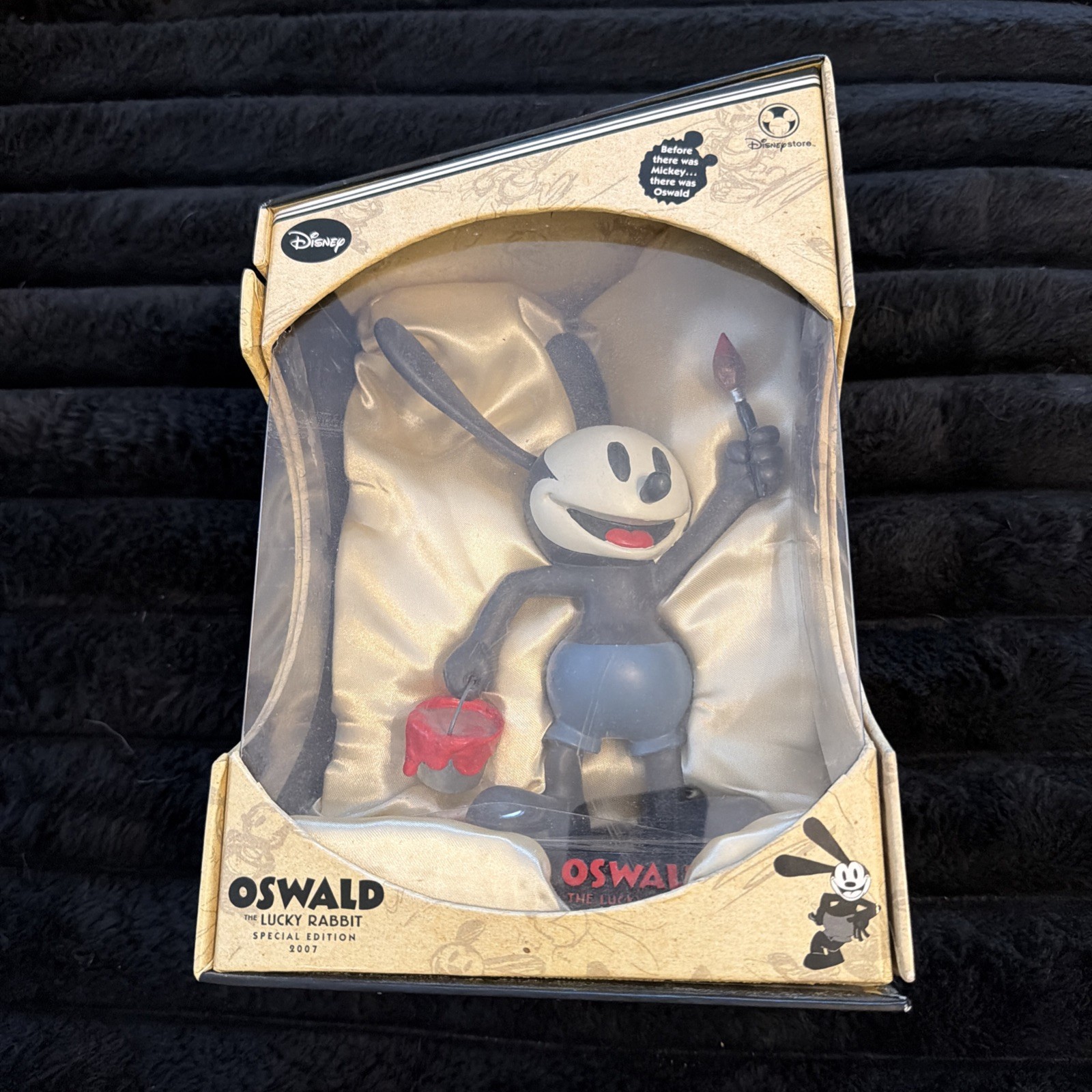 Vintage 2007 Disney Oswald The Lucky Rabbit Collectible Figure Pre-owned In Box