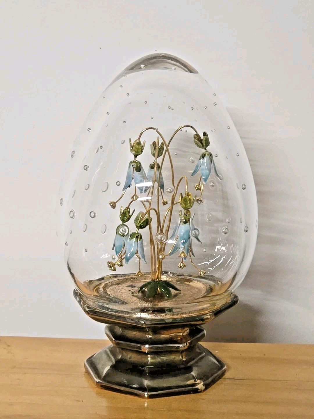 Vintage Gorham’s Fleurs des Siècles Imperial Egg by Jane Hutcheson 1978. READ