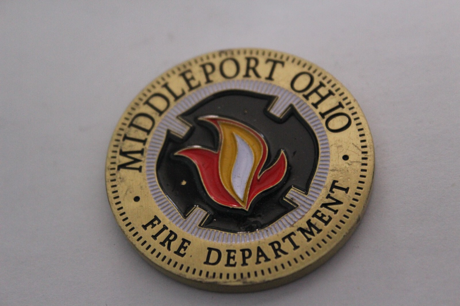 Middleport OHIO Fire Department Challenge Coin