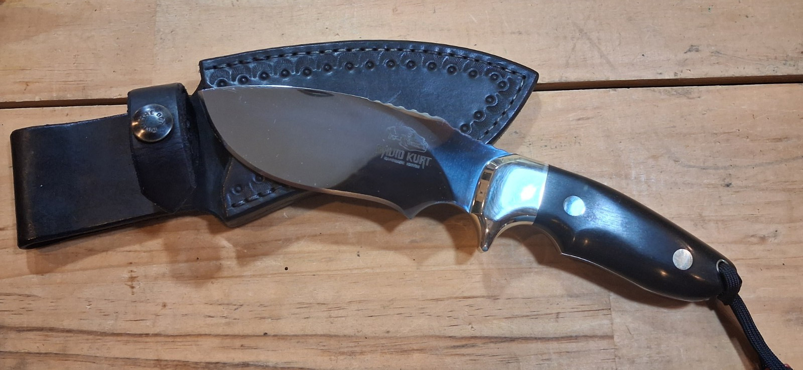 Beautiful Custom knife by David Kurt