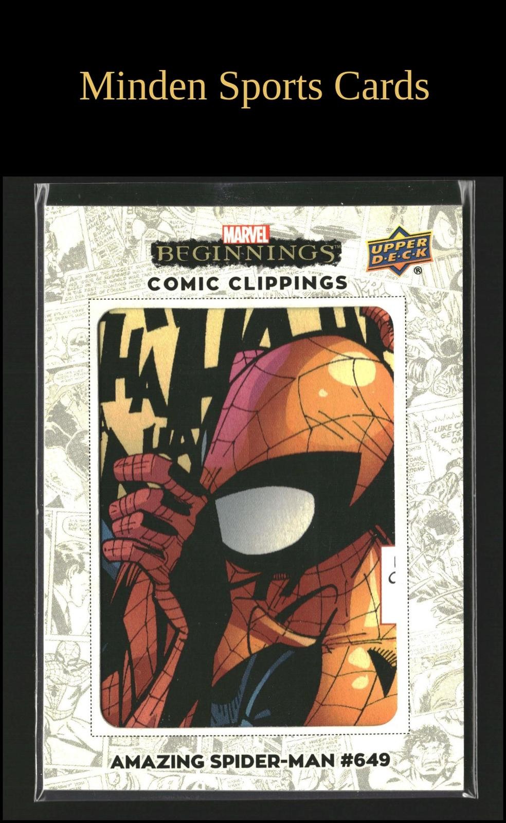 ASM #649 (#CC-A649) 2022 UD Marvel Beginnings Vol. 2 Ser. 1 - Comic Clippings