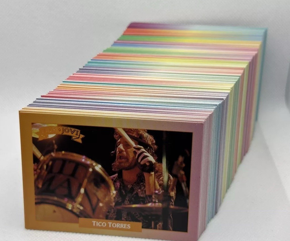 1991 BROCKUM ROCK CARDS Complete Base Set 1-288 & Sticker Set 1-18 PACK FRESH🔥