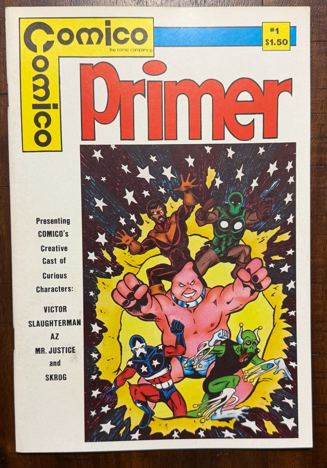 Comico Primer #1 (Comico Comics October 1982) Comico Primer #1 (Comico Comics October 1982)