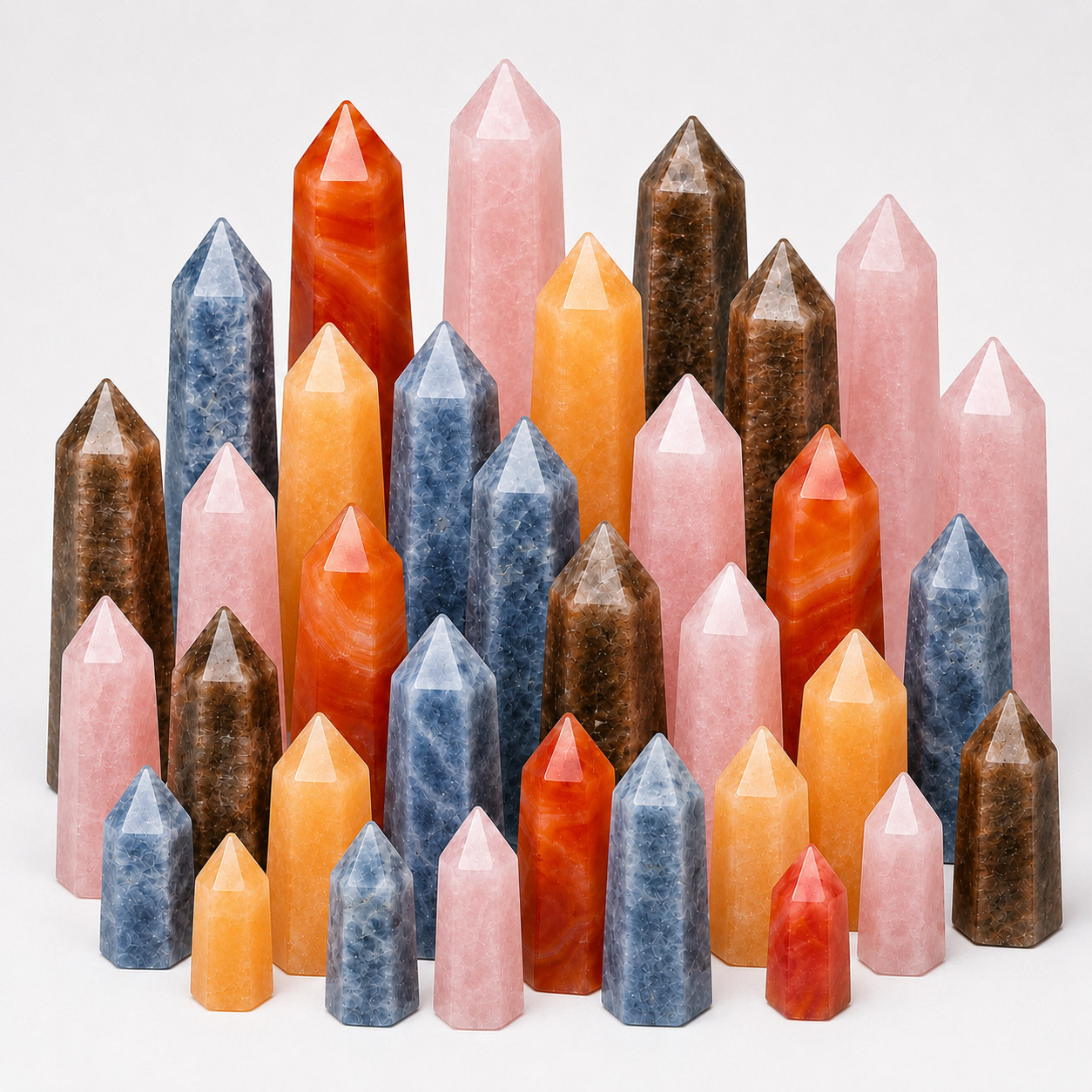 5KG (11 lb)  Mixed Crystal Tower Lot