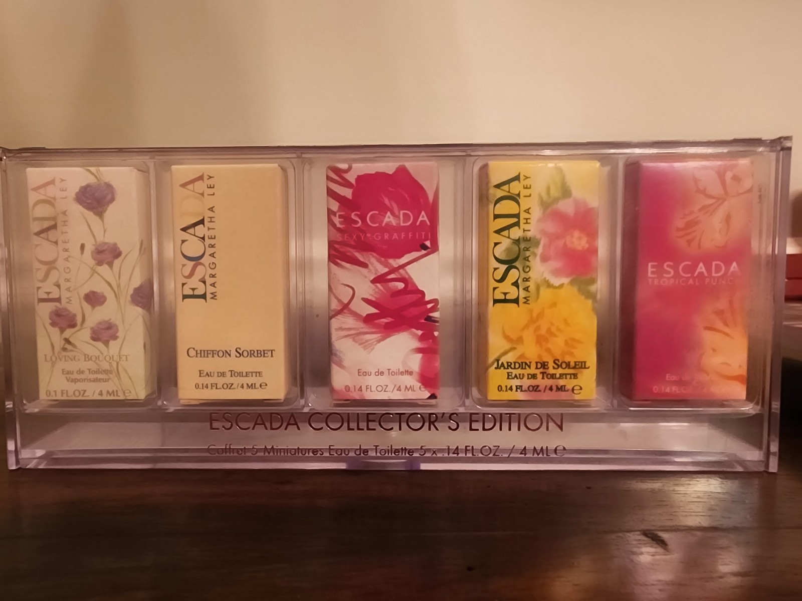 Rare Collection Of Escada Miniatures -  Brand New