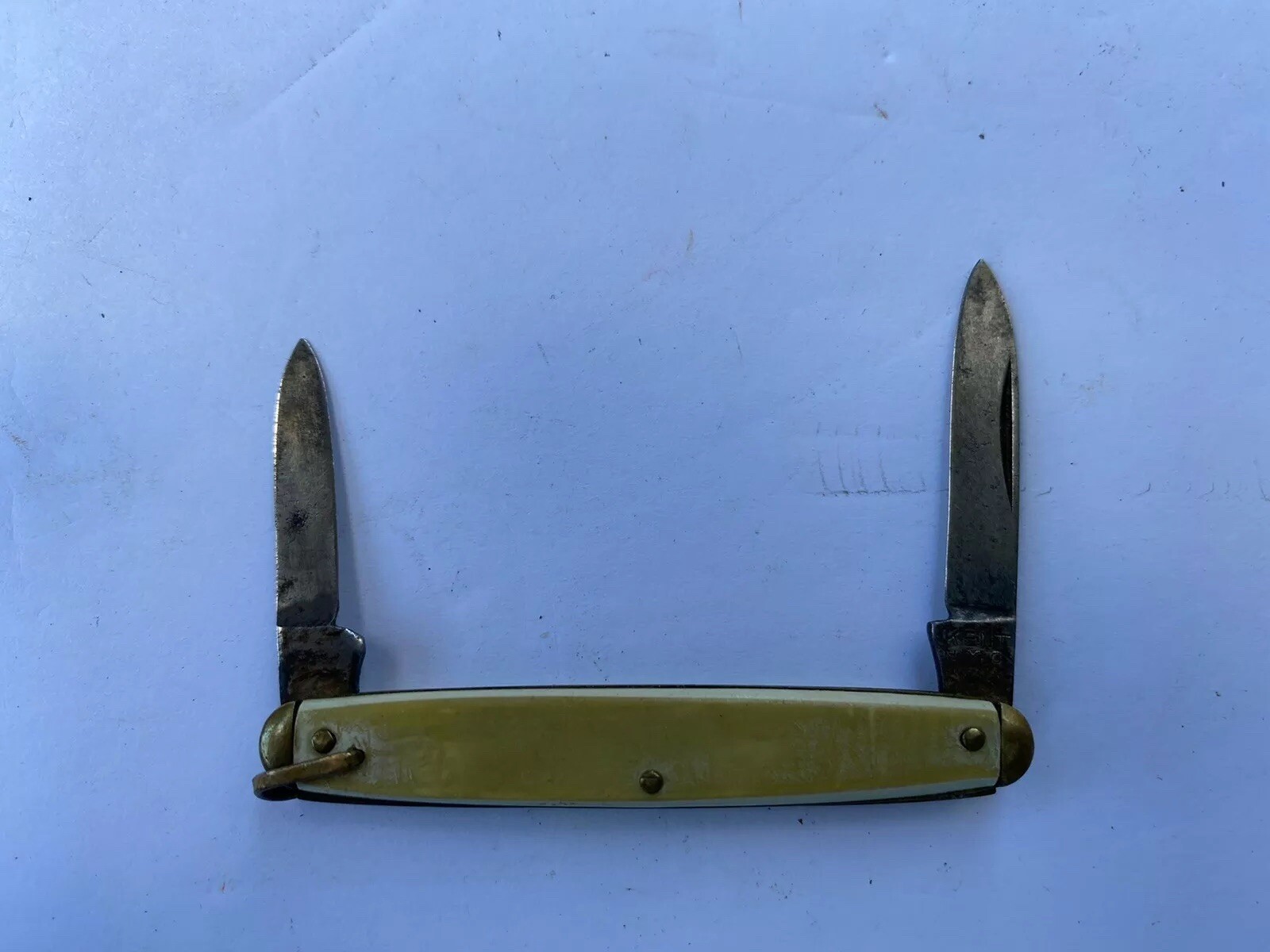 Vintage Kent 2 Blade Folding Pocket Knife