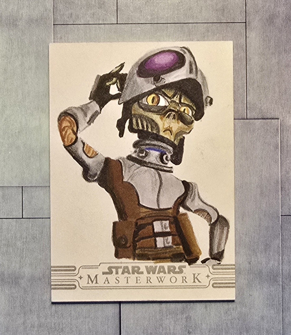 2025 Topps Star Wars Masterwork CATO PARASITTI RARE Sketch Sir Edmund Duke